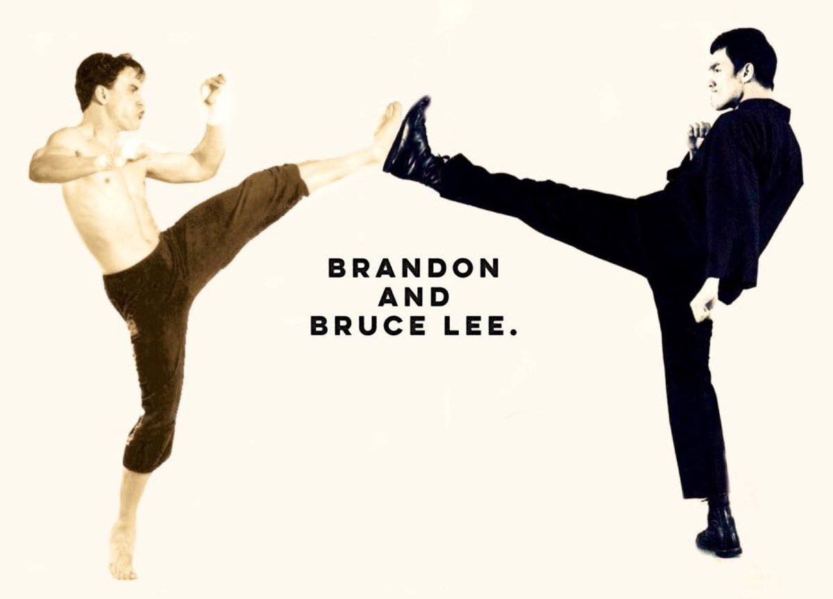 Just Imagine Brandon Lee Sparring with his Pops Bruce Lee…What battles we would have seen, if we hadn’t lost them so young!
<a href="/brucelee/">Bruce Lee</a> #Father #BruceLee  <a href="/brandonblee/">Brandon Bruce Lee</a> #BrandonLee #Son 
Brandon vs. Bruce 📸Pic:
