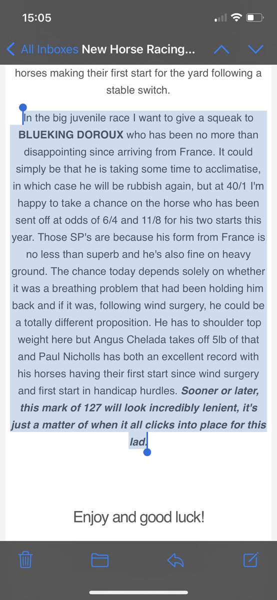 TheRacingAnalyst tweet media