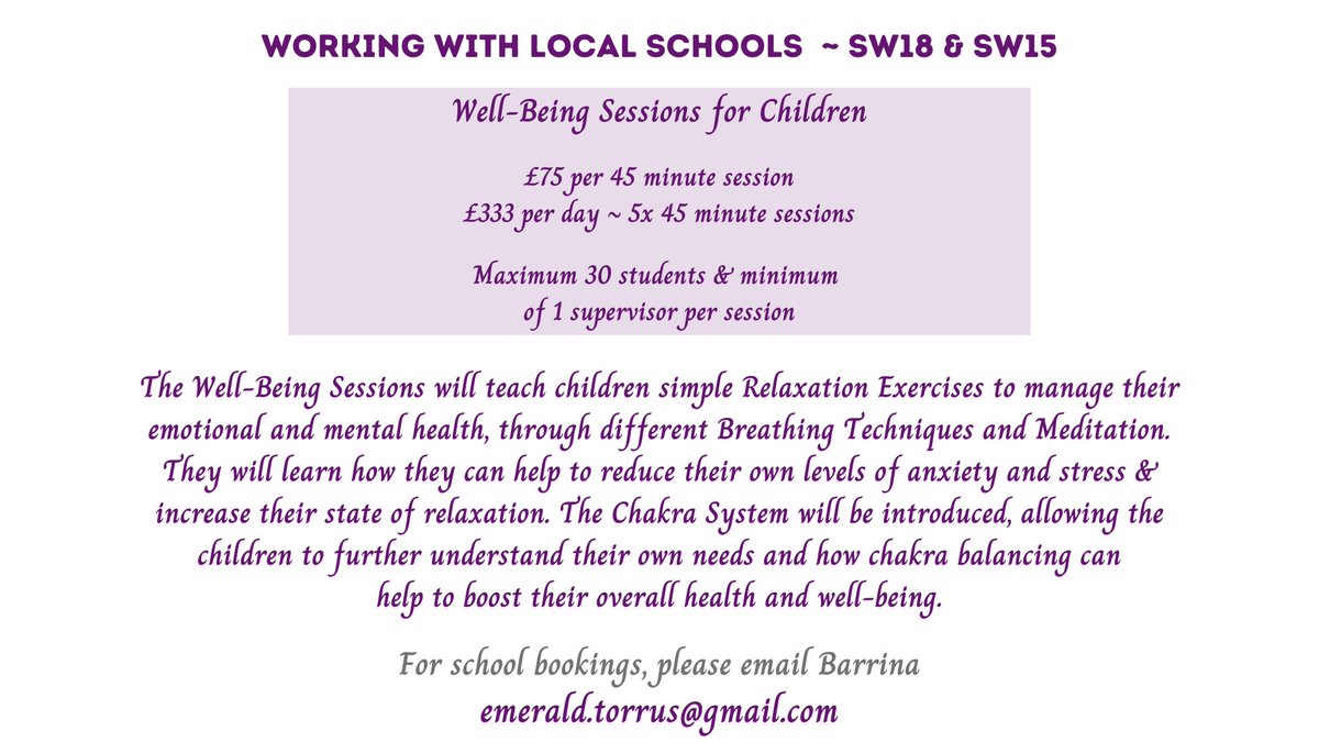 This brings me so much joy! 💫
If you're a school in London, SW18 & SW15 and would like to book a session for your children, please do get in touch.
#WandsworthSchools #WellbeingForChildren #MeditationForChildren #WorkingWithSchools #SelfLoveIsOurFirstLove #MeditationCoaching