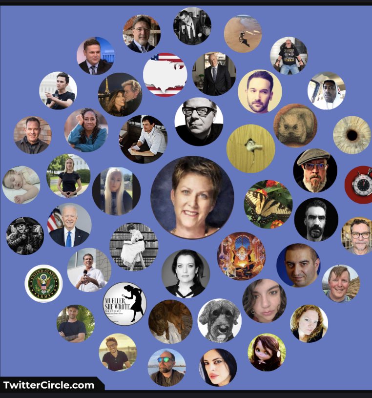 SaysDana's tweet photo. This is my Twitter circle as of today. It’s a good circle too.
I’ve started my #BlueCheckList so I can always see those I value, trust and respect for good information and news. Not misinformation and bullshit.
Happy Sunday! https://t.co/df4Qzcjxds