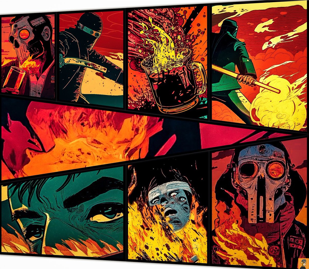 Gruossome - DBFG - TxturArt tweet media