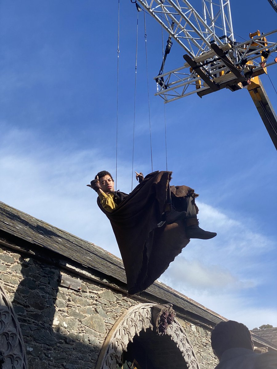 Jonathan Goldstein (@jm_goldstein) on Twitter photo I don’t know another actor that enjoys wire work more than <a href="/standup4justice/">Justice Smith</a>. 🧙🏽#DnDMovie I don’t know another actor that enjoys wire work more than <a href="/standup4justice/">Justice Smith</a>. 🧙🏽#DnDMovie