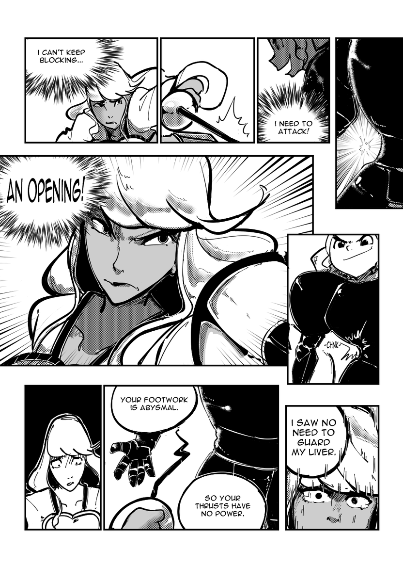 Galknights Chapter 3 (5/5)
I hope this is as enjoyable to read as it was to draw. I learned a lot of things that I'll try to incorporate in the future. 