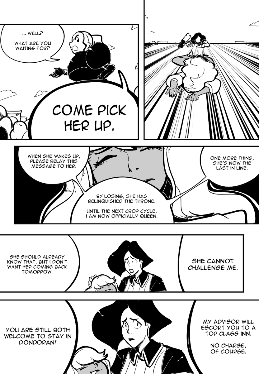 Galknights Chapter 3 (5/5)
I hope this is as enjoyable to read as it was to draw. I learned a lot of things that I'll try to incorporate in the future. 