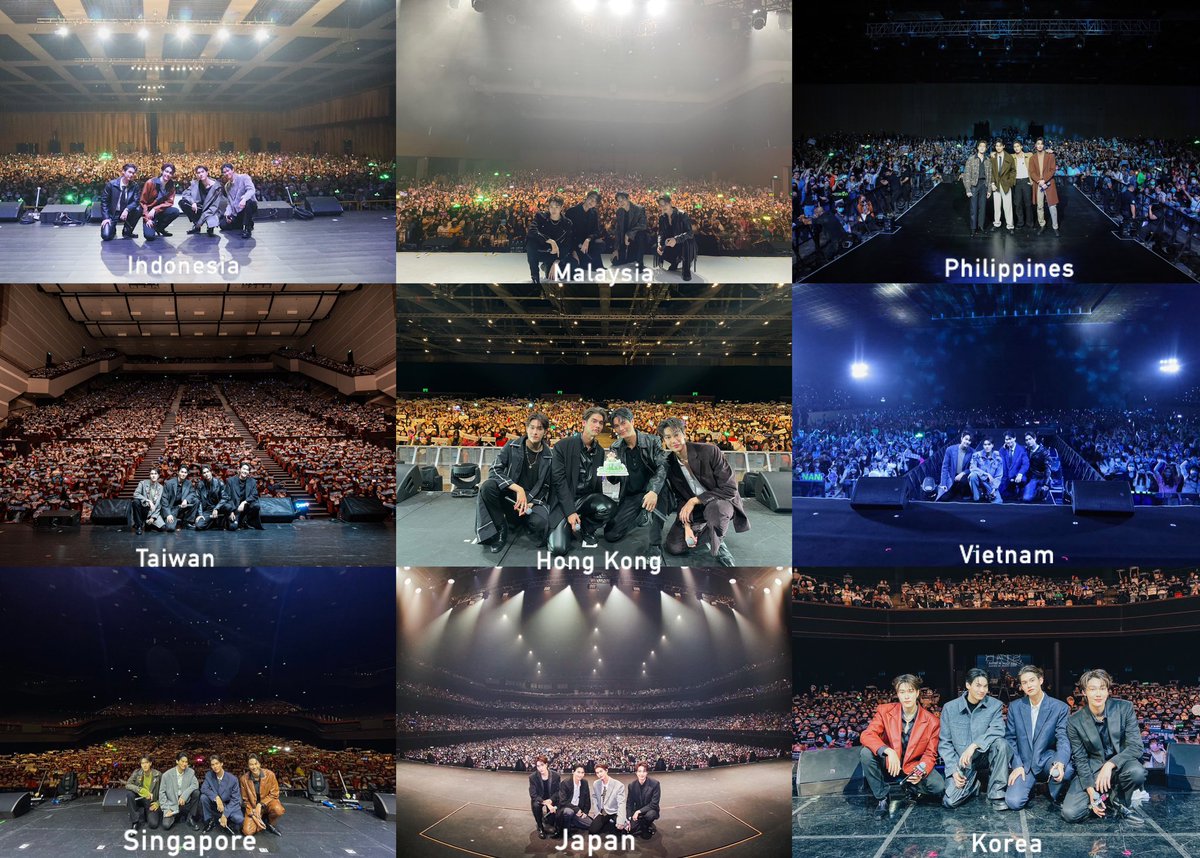 sunflowoftu's tweet photo. thank you for every beautiful moment! i love you F4! i love you guys 🥺💗 
}> #ShootingStarAsiaTour #F4Thailand #bbrightvc #winmetawin #dew_jsu #hirunkit_ https://t.co/DdmUwS4c0i