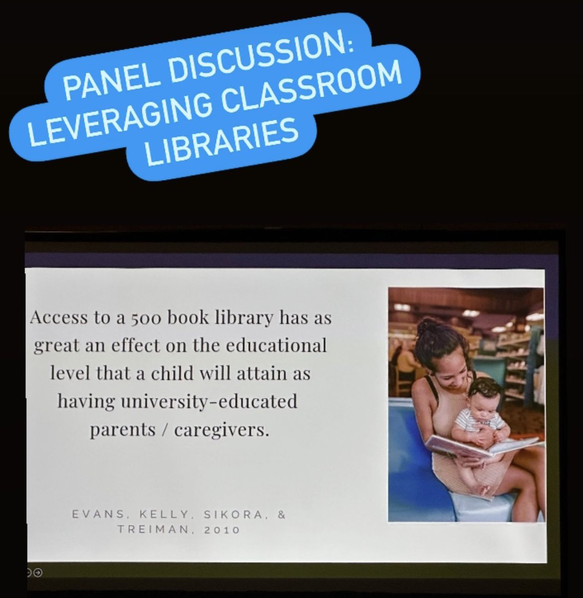 Classroom Libraries provide a vital resource for our #growingreaders 📚Panel Discussion with @FirstBook’s Julianne Appleton & @drmollyness #Ascd23 @ASCD