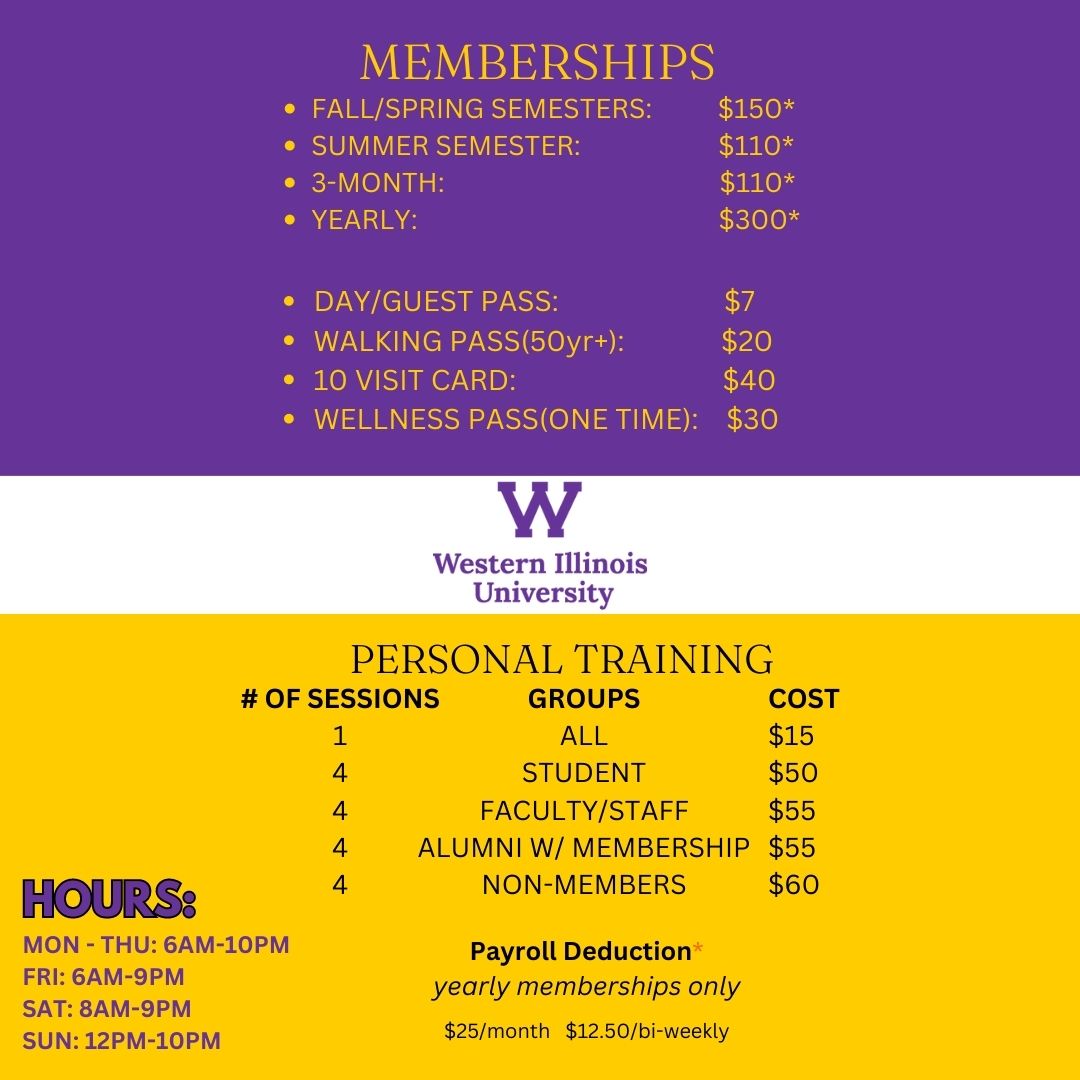 WIU Campus Recreation tweet media