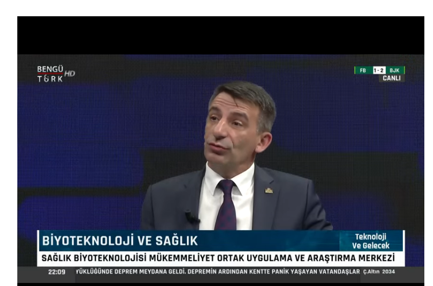 Sağlık Alanında Biyoteknoloji Nedir? Ve neden çnemlidir? Biyoteknolojik ürünler nelerdir? Bu alanda üniversitelerimizde hangi çalışmalar yapılıyor? 
<a href="/SenolVatansever/">Şenol Vatansever</a> <a href="/benguturktv/">Bengü Türk</a> <a href="/iuc_erolince/">Erol İNCE</a> 
#TeknolojiVeGelecek
#BENGÜTÜRK