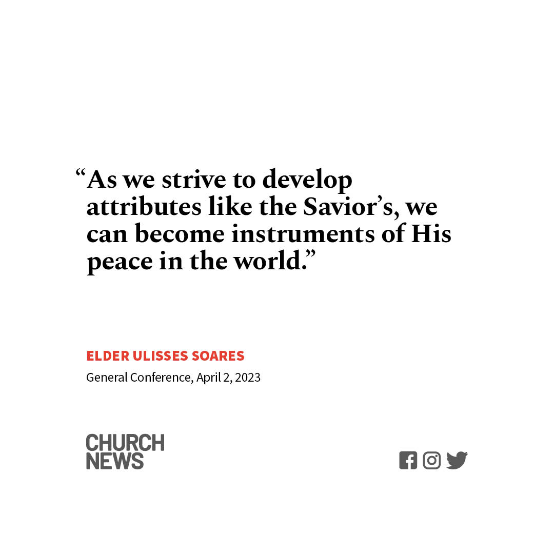the_churchnews's tweet photo. President Russell M. Nelson concluded the Sunday morning session of April 2023 #GeneralConference by calling for peacemakers.

See photos of the session and find summaries of the talks here: https://t.co/xLoOqeFCDR https://t.co/XYCiN1kw7F