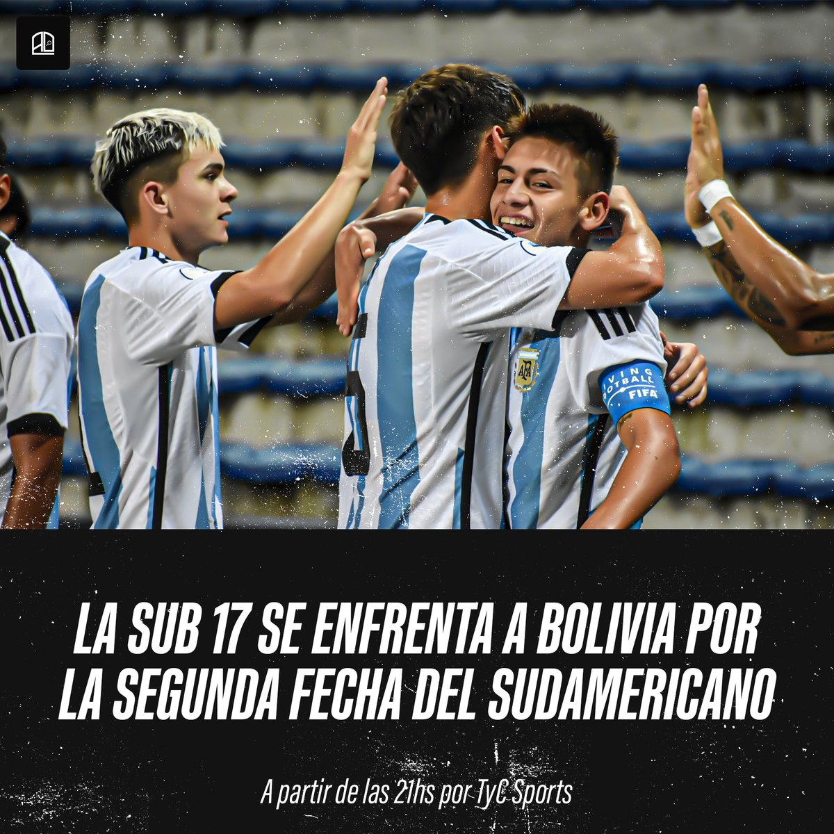 🇦🇷 ¡VUELVEN A JUGAR LOS PIBES!

El combinado dirigido por Diego Placente se enfrenta a Bolivia por la 2° fecha del Sudamericano.

Habrá transmisión a partir de las 21hs.

❌ Se confirmó que el seleccionado sufrió la baja de Camilo Rey Domenech (Boca) por el resto del torneo.
