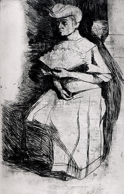 BoccioniBot's tweet photo. Umberto Boccioni, Seated Woman Holding a Fan, 1907 #metmuseum #museumarchive https://t.co/zA70QMSCeV https://t.co/KRrimmWL1K
