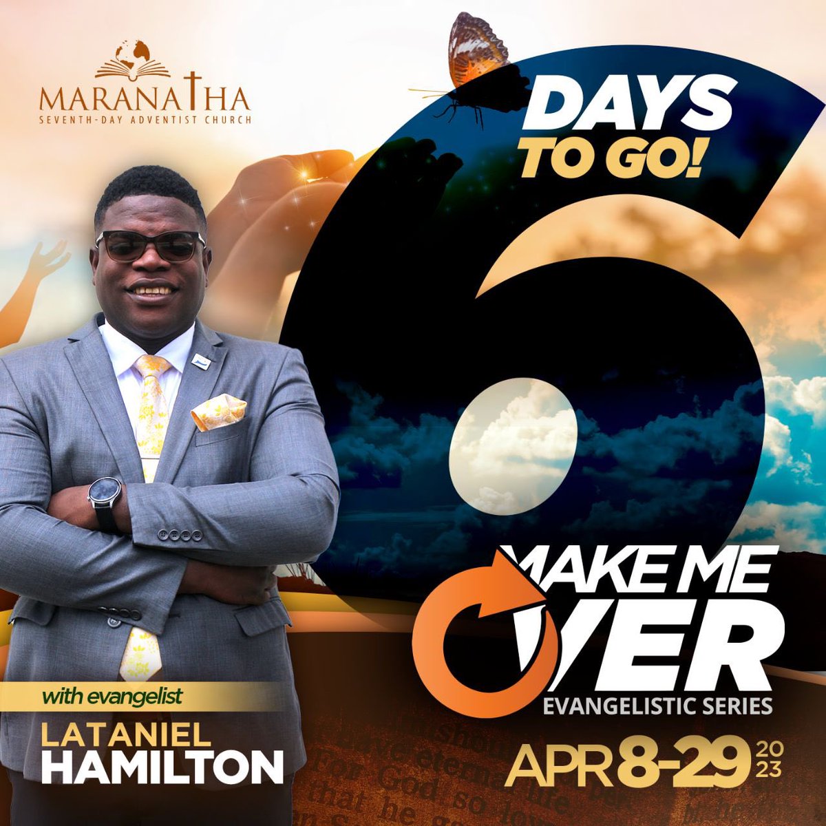 Almost there! 
#makemeovergospelcrusade