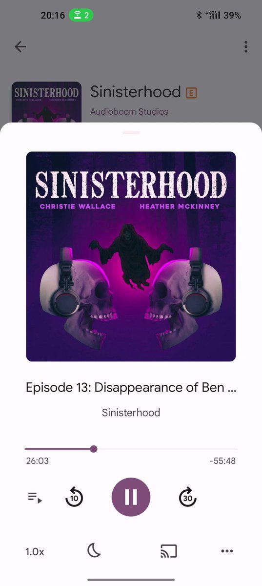 Okay I am laughing so hard that I literally have tears streaming down my face.  😂😂😂😂😂 This is definitely a new favorite podcast! Absolutely brilliant!
<a href="/sinisterhoodpod/">Sinisterhood</a>