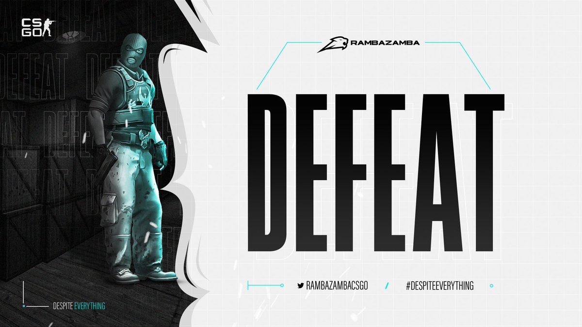 ⚪️🔵 GG &amp; WP! 

Leider müssen wir uns heute gegen #NinjaParentz geschlagen geben.

Somit steht unser Main Team mit 10:4 in der aktuellen #ESLMeisterschaft <a href="/99DAMAGEde/">99Damage</a>