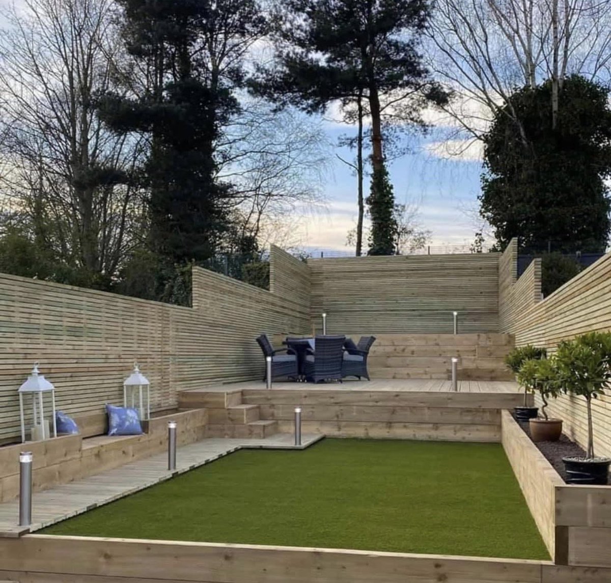 Finally the suns out! ☀️ Get in touch for a free quote to transform your garden ready for summer 🙌

We design, supply &amp; renovate gardens with fence cladding, decking, pergola’s and artificial grass 🌱

Send us a message or call 07596904625 to speak to our team!
