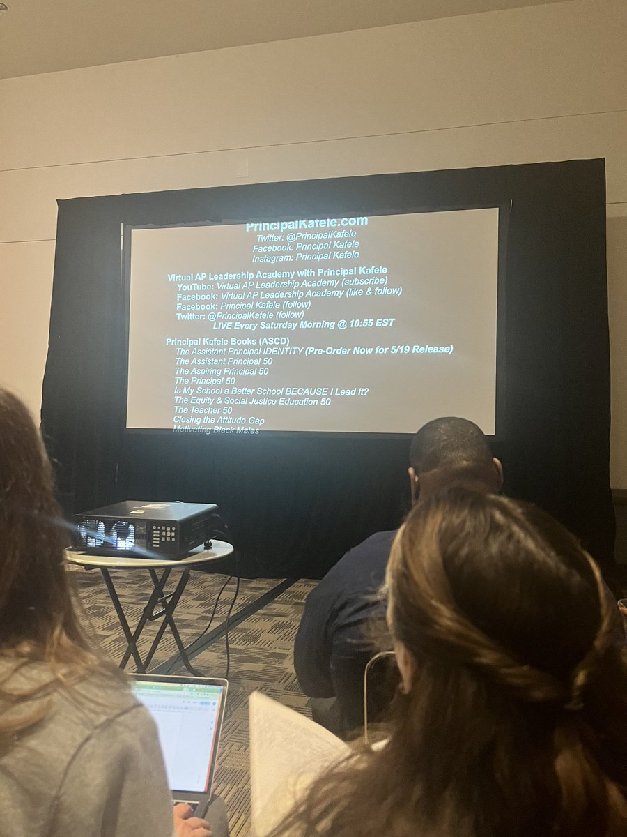 IamRachelChaney's tweet photo. @PrincipalKafele as usual, I learned lots! https://t.co/umfBF9cu8O