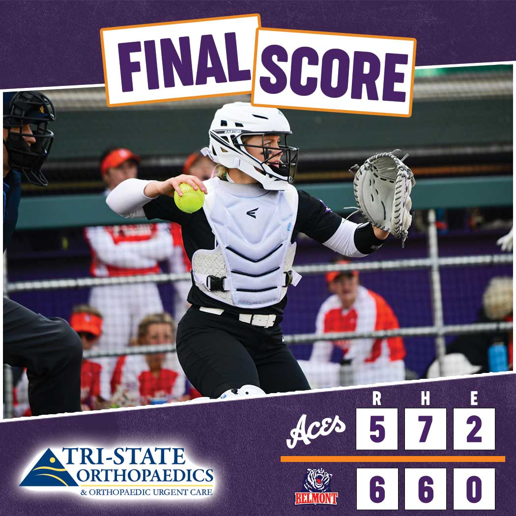 UEAthletics_SB's tweet photo. Final score from game one.  Second contest to begin at 2:50 p.m.

🥎 #ForTheAces https://t.co/pAHMJFi94t