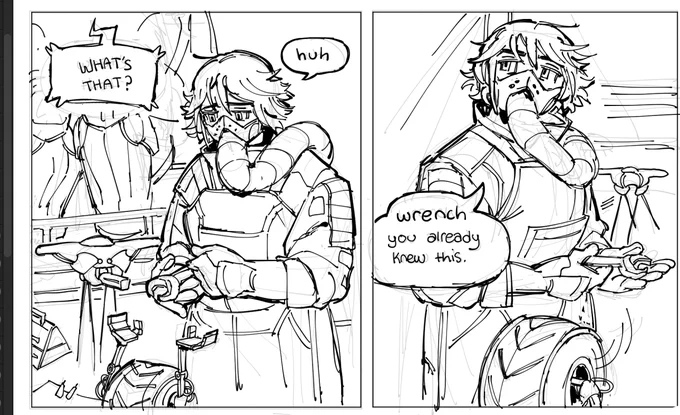 mini comic wip 