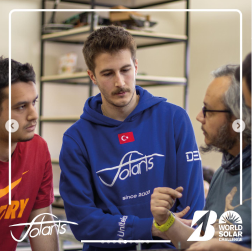 deumuhendislik's tweet photo. Bridgestone World Solar Challenge 2023 için çalışmalarına devam eden @universitemDEU @deumuhendislik öğrencilerimize başarılar dileriz.
@TeamSolaris
#SolarTeamSolaris #SolarTeam #SolarCar #SolarCarTeam #BWSC #BridgestoneWorldSolarChallenge #WSC #WorldSolarChallenge https://t.co/UnWmGVZ3ZH