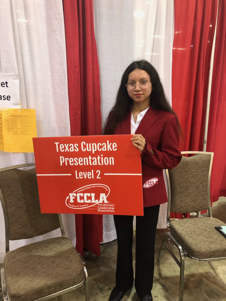 Congrats to LBHS FCCLA Competitors they competed in Texas Mystery Basket, Texas Cupcake Presentation Level 2 and Culinary Arts Level 3. #ShoesUp 🙌🏽