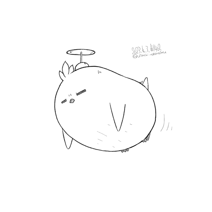 ラクガキおじさんの朝は早い。おは空を自由に飛びたいな。#art #illustration #drawing #絵 #落描き #イラスト #w_witch #L_witch  #ルミナスウィッチーズ 