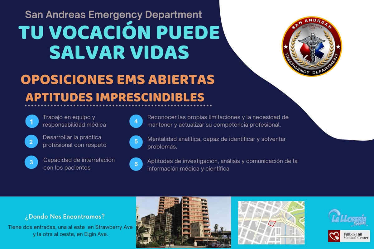 LaLloreriaRp's tweet photo. Nos informa Amalia Rose nuestra ems de confianza que en el hospital Pillbox buscan personal. 

¿Quieres salvar vidas?

¡No dudes en unirte !

https://t.co/jiPaMuqlJS    

 ¡Os esperamos a todos, BIENVENID@S!   

 #roleplay #rp #gta #rolplayer #fivem https://t.co/EJ798Mmwpd