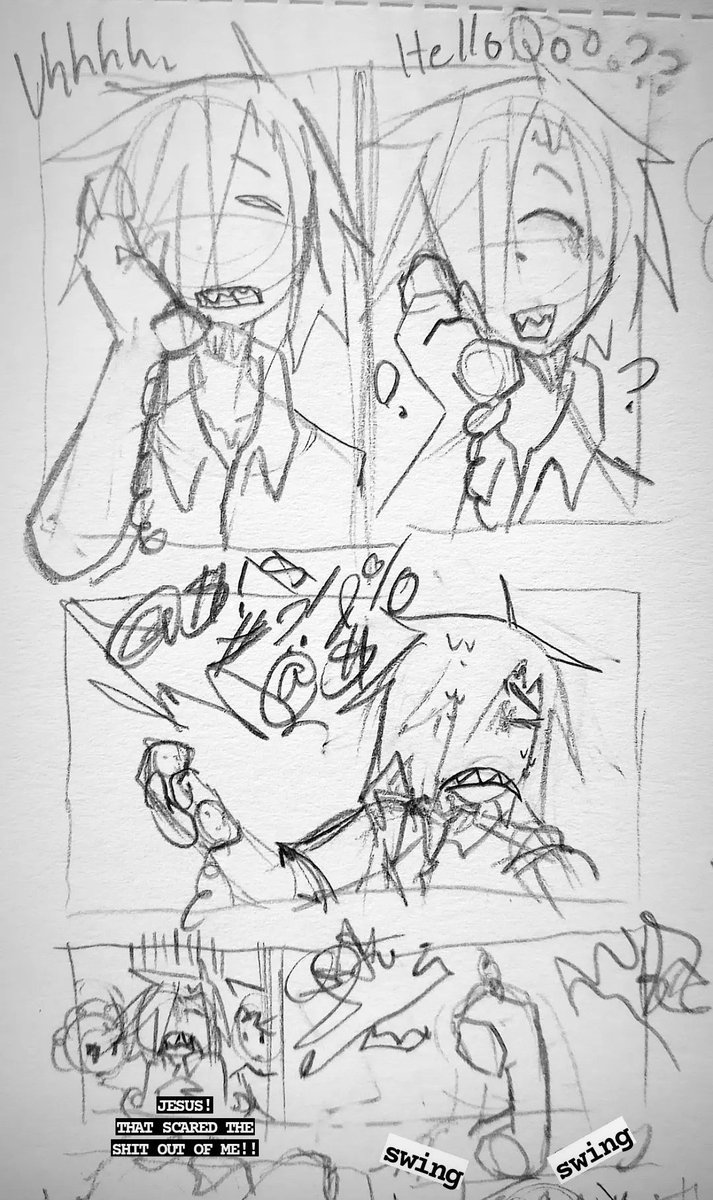SeaSideSpectre's tweet photo. [Theres a Stranger in the house]

i pOSTED THIS ON MY INSTA STORY BUT POSTING IT HERE BC I ALMOST FORGOT PFPDP
#OTHFanart #OTHFandom #OTHOC https://t.co/yZr7gkUp8M