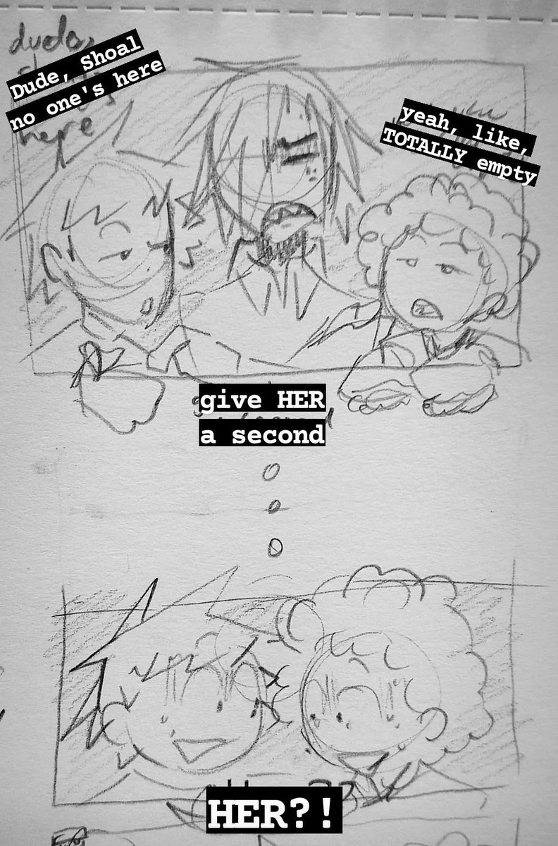 SeaSideSpectre's tweet photo. [Theres a Stranger in the house]

i pOSTED THIS ON MY INSTA STORY BUT POSTING IT HERE BC I ALMOST FORGOT PFPDP
#OTHFanart #OTHFandom #OTHOC https://t.co/yZr7gkUp8M