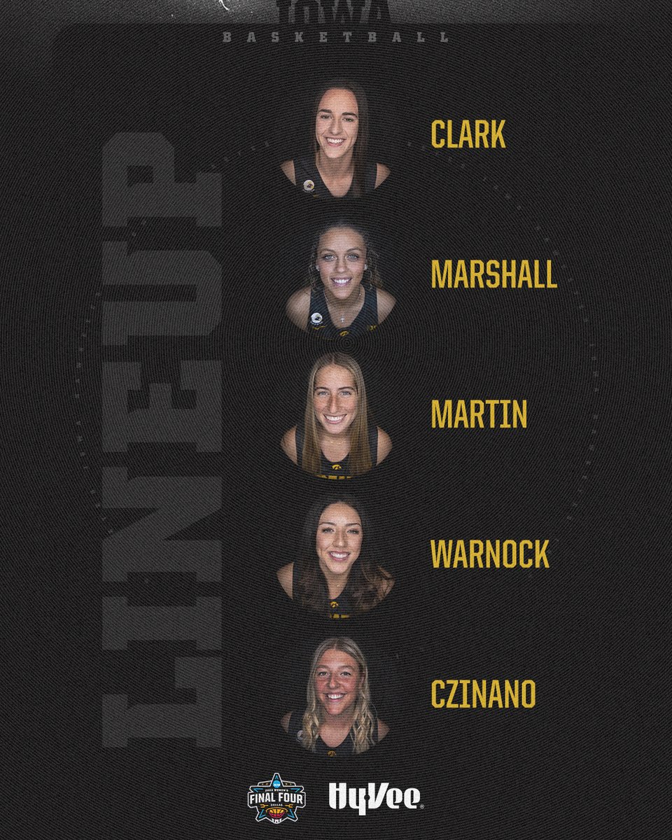 One last ride. 

#Hawkeyes x #WFinalFour