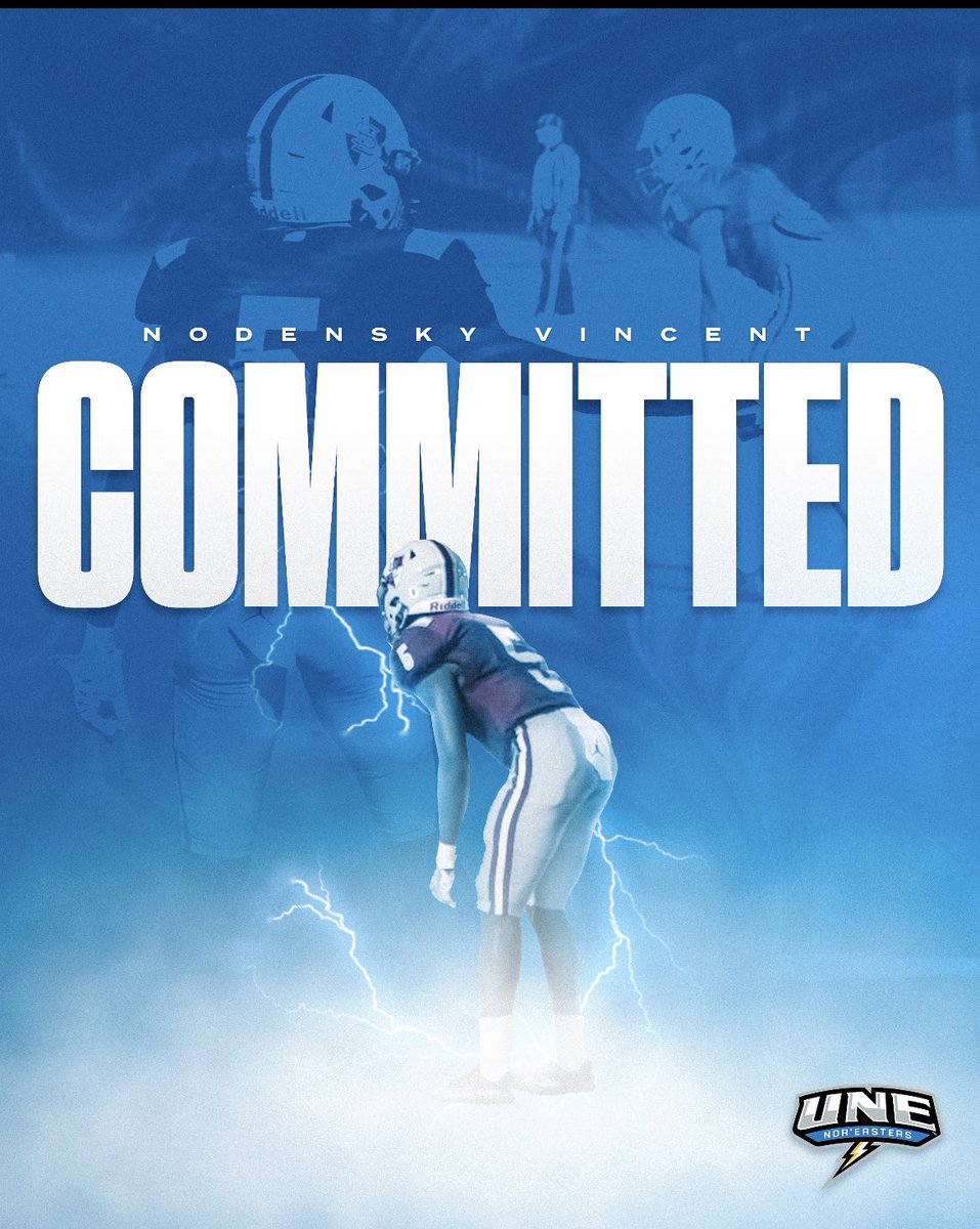 I am beyond excited to announce that I will be furthering my academic and athletic career to the University Of New England🌩‼️Thank you @CoachLichten for this opportunity. #Stormthegates  #AGTG