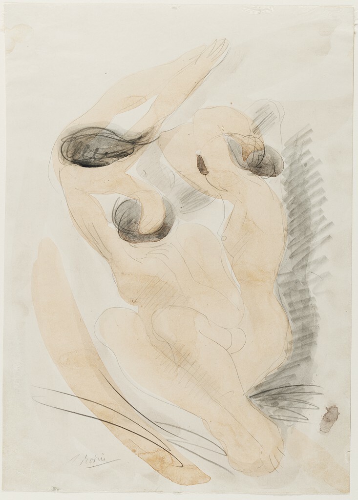 Auguste Rodin, Three Nude Figures, 19th century #augusterodin harvardartmuseums.org/collections/ob…