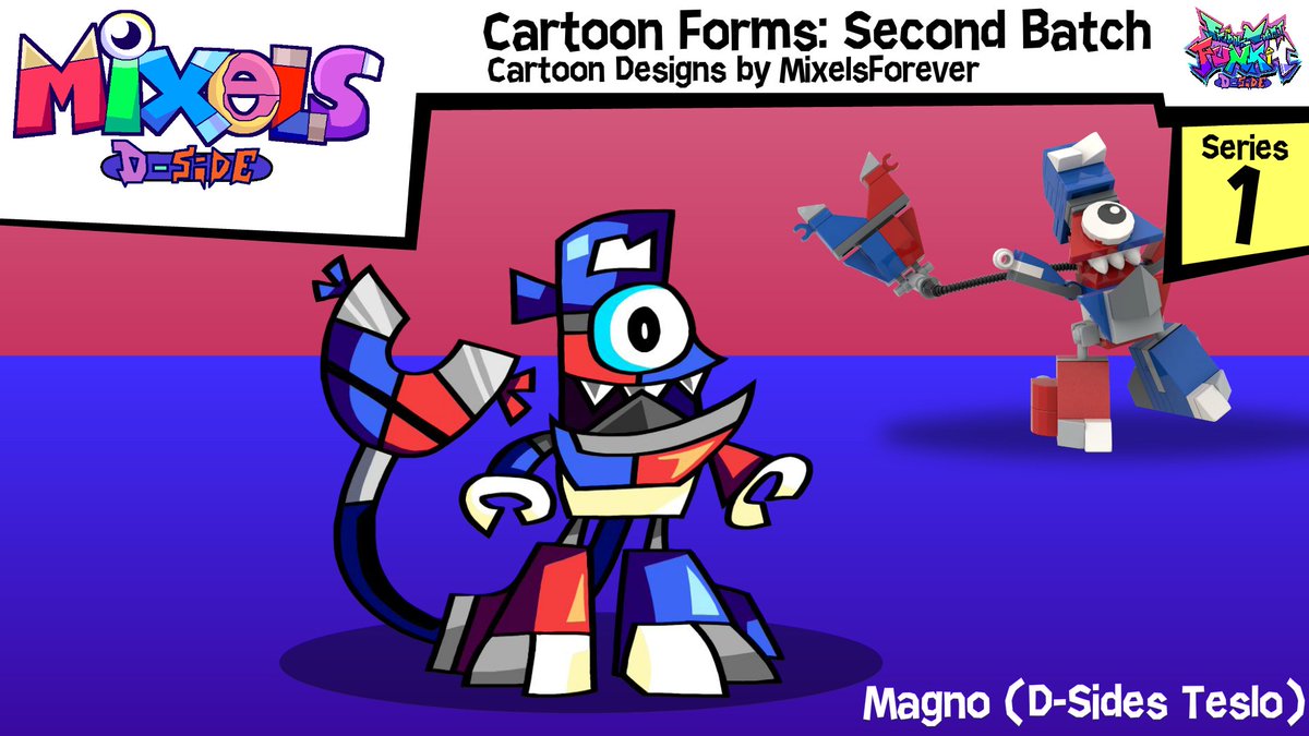 AnimatesSizzle's tweet photo. "Oops! More Cartoons... Of Us!"
The second batch of Cartoon Forms of D-Sides Series 1 with Design Fixes is here!
Cartoon Designs by MixelsForever
#mixels #mixelsdsides #dsides #fnfdsides https://t.co/FfLqrbcVEK