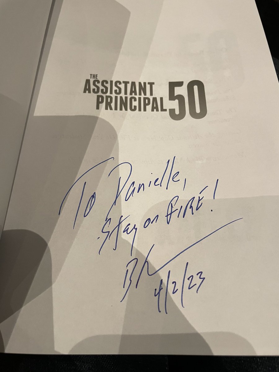 So glad I got a chance to hear and talk with <a href="/PrincipalKafele/">Principal Kafele</a>!! He dropped so many nuggets in just a short time, could have learned from him all day! ✨💥✨
#ASCD2023 #asbindia #whatschoolshouldbe