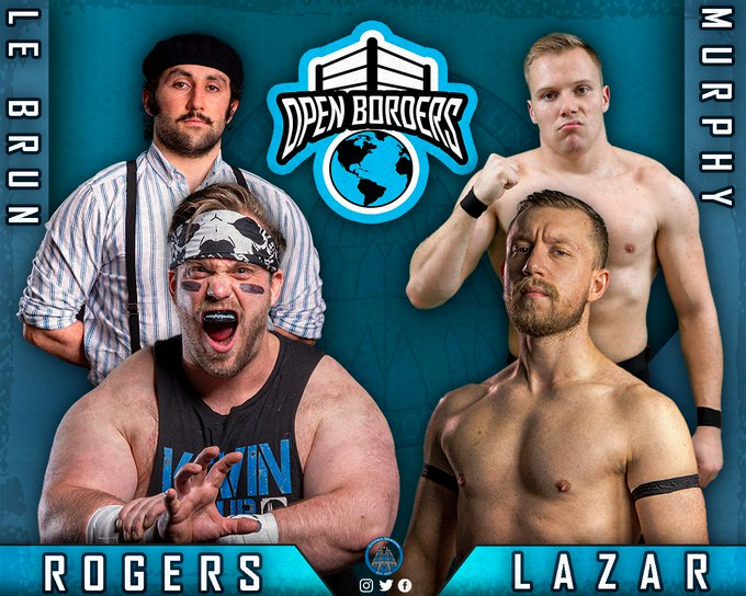 global_catch's tweet photo. [News] Pour le show de la @EuphoriaWrestle du 20 Mai, le catcheur 🇫🇷 @BrunGustave combattra dans un 4 Way face à@Big_K_Roadster, #RayMurphy et @lazar_wrestling! https://t.co/o7tGe7J2CO