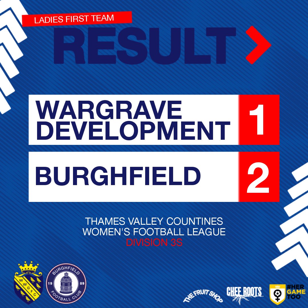 BurghfieldFC's tweet photo. RESULT | Wargrave Women Development 1-2 Burghfield Ladies

Three points for the Ladies First Team at Wargrave Rec 🔵

⚽️ @NLAnderson 
⚽️ @NaomiPaxford 

#UpTheFielders https://t.co/4als1wqRGt