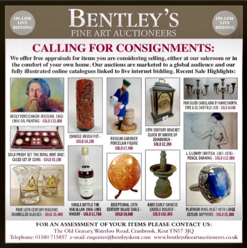 Bentley's Auctioneers tweet media