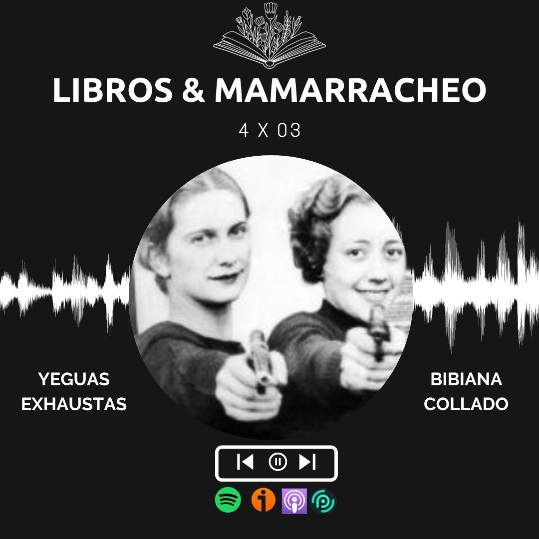 LMamarracheo's tweet photo. 📻¡Hola! Grabamos hace unas semanas con @BibianaCollado , celebrando con ella el #DiaDeLaPoesia y, por supuesto, ¡su nueva novela!
🧡🐎A todas las yeguas exhaustas que nos escuchan o que nos escuharán... ¡Esperamos que os guste!
#librosymamarracheo #podcast https://t.co/fX6btg6t9r