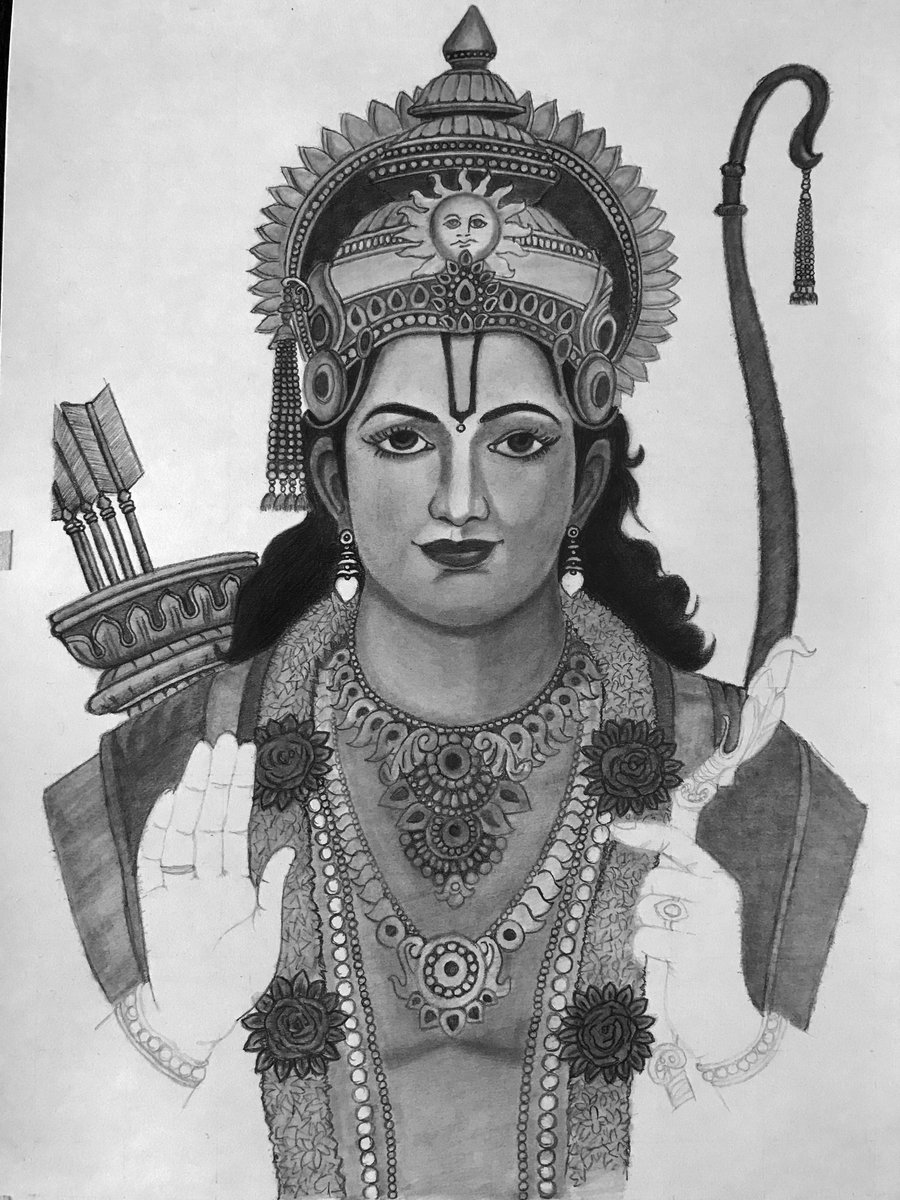 Pravinchavanart's tweet photo. Jai Shree Ram 🚩 
Working 😍

#ram #art #artist #ArtikSiraStajda https://t.co/oBV6tEi0pD