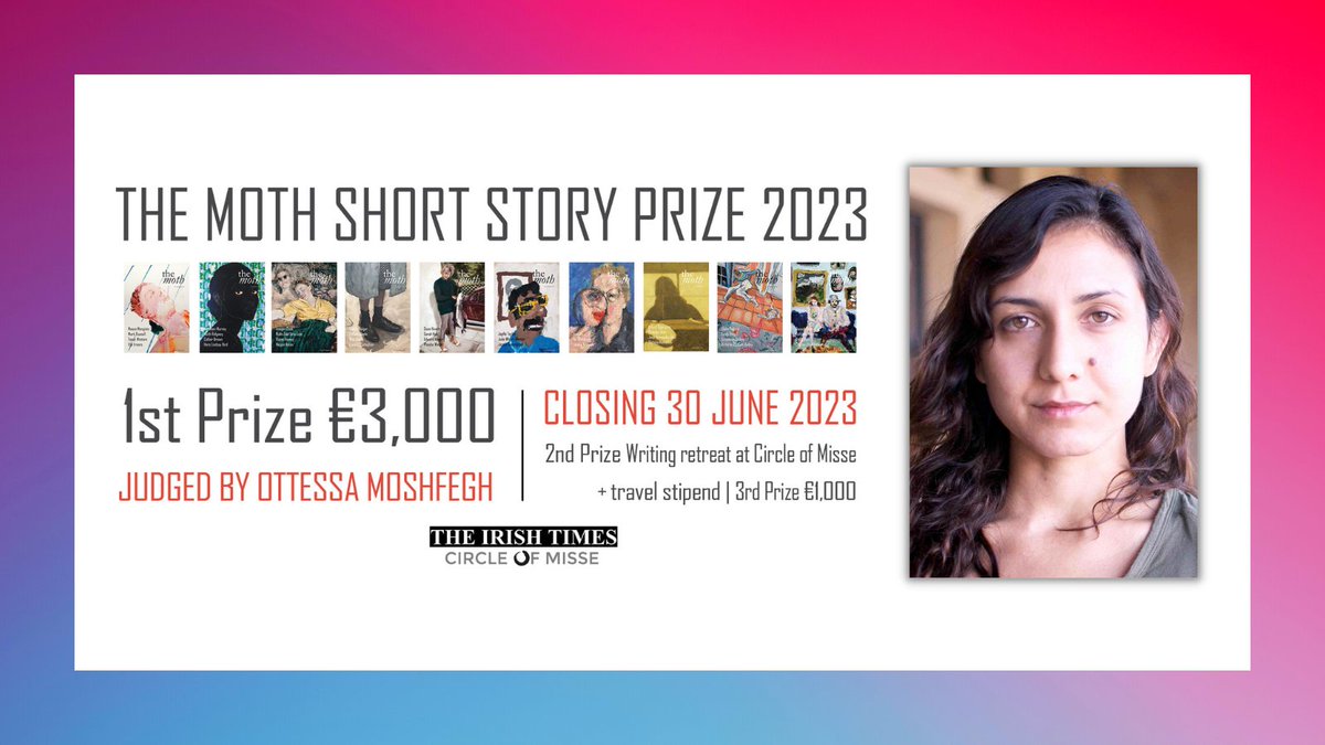 themothmagazine's tweet image. The Moth Short Story Prize 2023 is now open for entries! 

We're BEYOND excited to be welcoming New York Times bestselling author Ottessa Moshfegh as this year's judge - it's going to be a special one. 

Closing 30 June. 
✏️ bit.ly/mothshortstory…