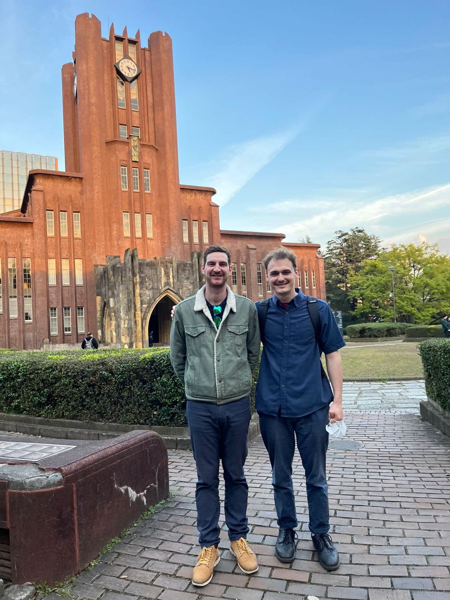 Our group visited Prof. Mikio Sakai's lab at University of Tokyo <a href="/UTokyo_News_en/">UTokyo | 東京大学</a> before heading to #ICMF2023. His Computational Granular Dynamics group has increased significantly since my last visit in 2018. Thanks for the host and congrats Mikio for promotion to Full Professor!