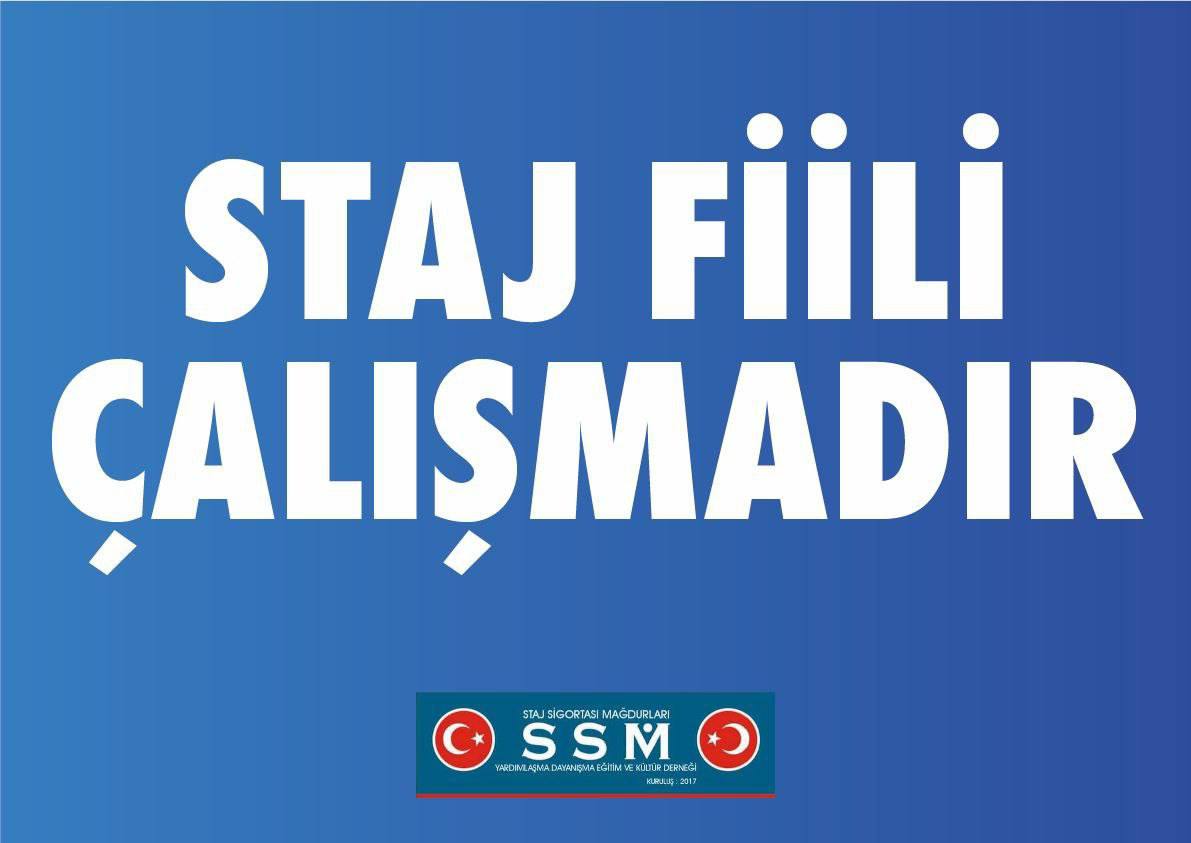 Türkiye Yüzyılına mağdur girmek istemiyoruz. Staj SSK başlangıcı olsun. Bizim de yüzümüz gülsün. 
<a href="/RTErdogan/">Recep Tayyip Erdoğan</a> <a href="/dbdevletbahceli/">Devlet Bahçeli</a> <a href="/Mustafa_Destici/">Mustafa Destici</a> @ErbakanFatih #ArtıkSıraStajda
