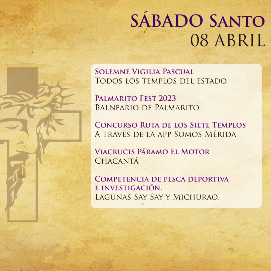 gob_oea's tweet photo. El Gobernador @JEHYSONGUZMAN junto a su esposa @Gairimar te invitan a disfrutar en familia, unión, amor y con la Bendicion de Dios en esta Semana Santa Segura 2023.
#PorAmorAMerida https://t.co/rkGtLGfWdu