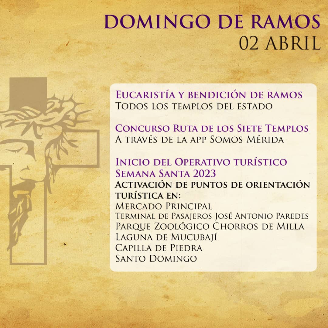 gob_oea's tweet photo. El Gobernador @JEHYSONGUZMAN junto a su esposa @Gairimar te invitan a disfrutar en familia, unión, amor y con la Bendicion de Dios en esta Semana Santa Segura 2023.
#PorAmorAMerida https://t.co/FTubNjR3aC