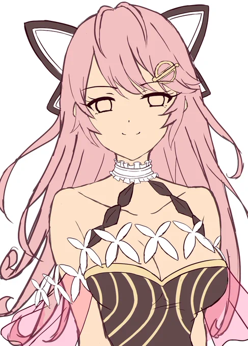 気分転換にグランドレミコード・クーリアさん描いてたドレミコード好き 