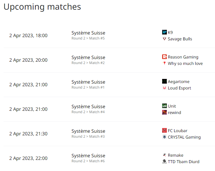 MATCHES OF TONIGHT

Second Phase of the Groups Stage !

18:00 Match casted by Elias :
twitch.tv/elias_smrf

And at 20:00 <a href="/ilevelin/">ilevelin.bsky.social</a> takes the cast for the evening !
twitch.tv/ilevelin