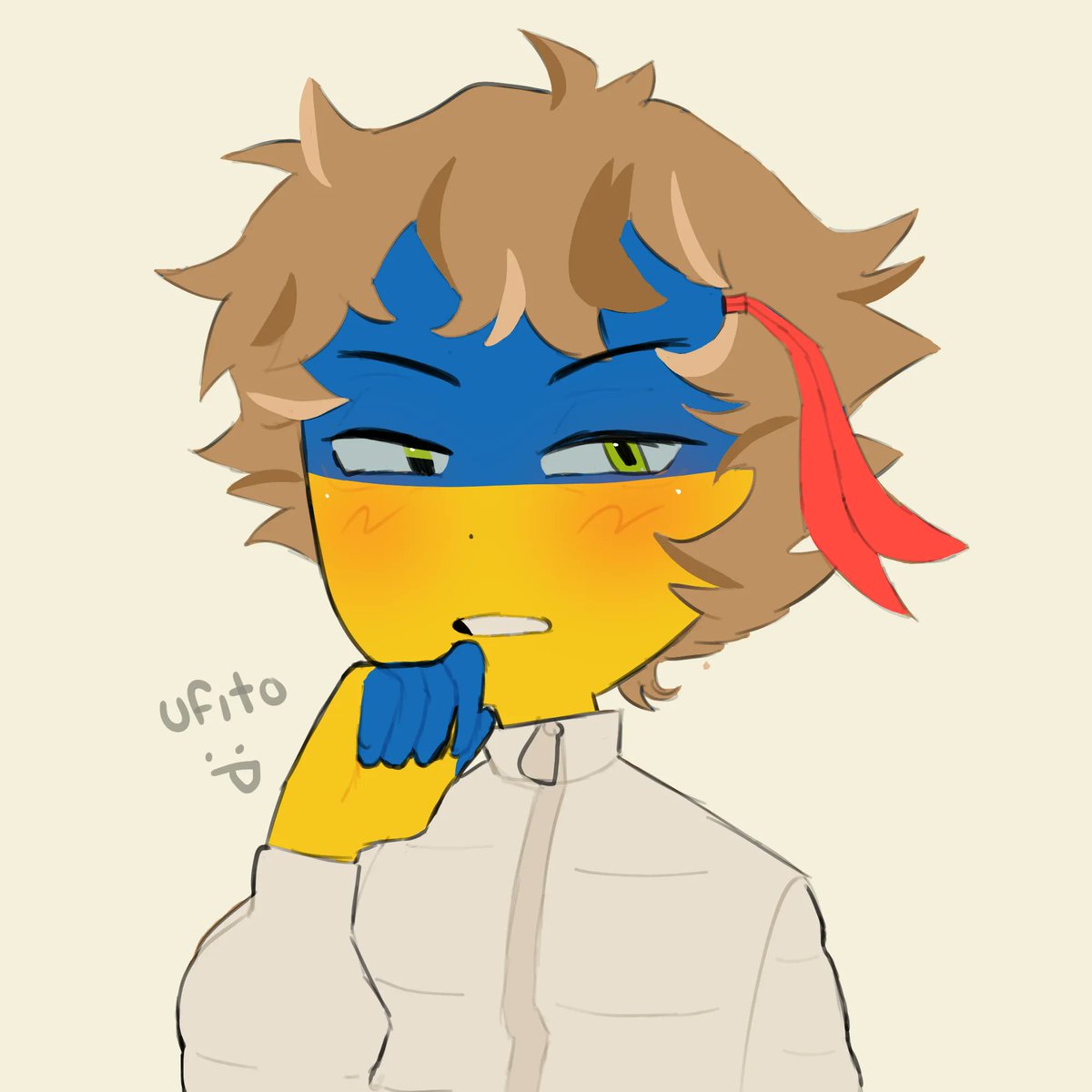 ufojinxx's tweet photo. A Ukraine I just did tonight:P
#countryhumans #countryhumansukraine #ukrainecountryhumans https://t.co/Ke4O4OKzLr