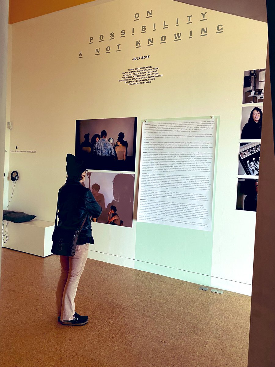 Loved , loved , loved this thank you <a href="/dlwp/">De La Warr Pavilion</a> Anna Maria Nabirye &amp; Annie Saunders + participants of the 'Up In Arms' exhibition #amustsee