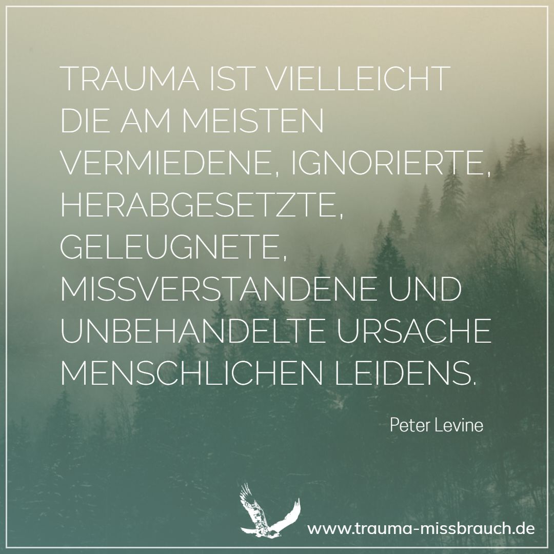 borispikula's tweet image. Trauma ist vielleicht die am meisten vermiedene, ignorierte, herabgesetzte, geleugnete, missverstandene und unbehandelte Ursache menschlichen Leidens. - #PeterLevine
#narzissmus #narzisstischermissbrauch #hilfefüropfervonnarzissmus #narzissmushilfe #missbrauch #trauma #traumata