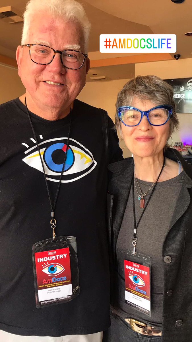 Having a blast 💥 <a href="/Amdocfilmfest/">#AmDocs2026</a> !
Thank you #AmDocs2023 🙌🌟🤩
#themoviegoer #SupportIndieFilm #FilmFestival