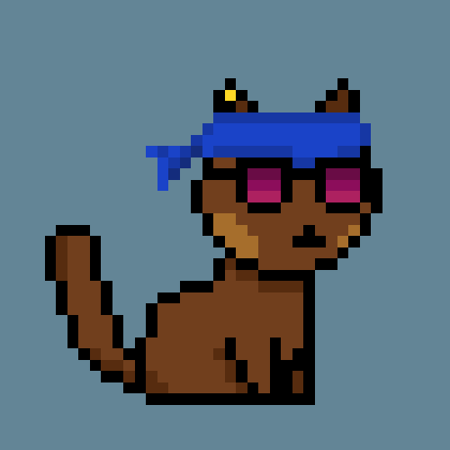 punkcatsbot's tweet photo. PunkCat #5912, 2021 https://t.co/UorB92IxZv https://t.co/CVGQHEZGkZ